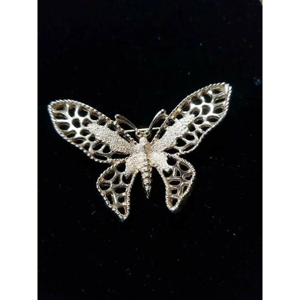 Vtg Sarah Conventry BUTTERFLY Brooch 1971